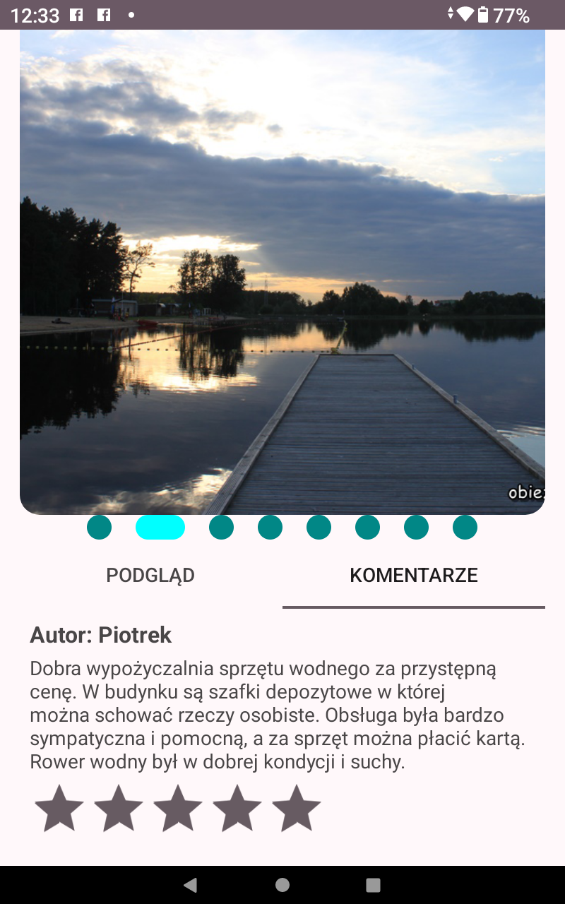 Vyhledávání kempů